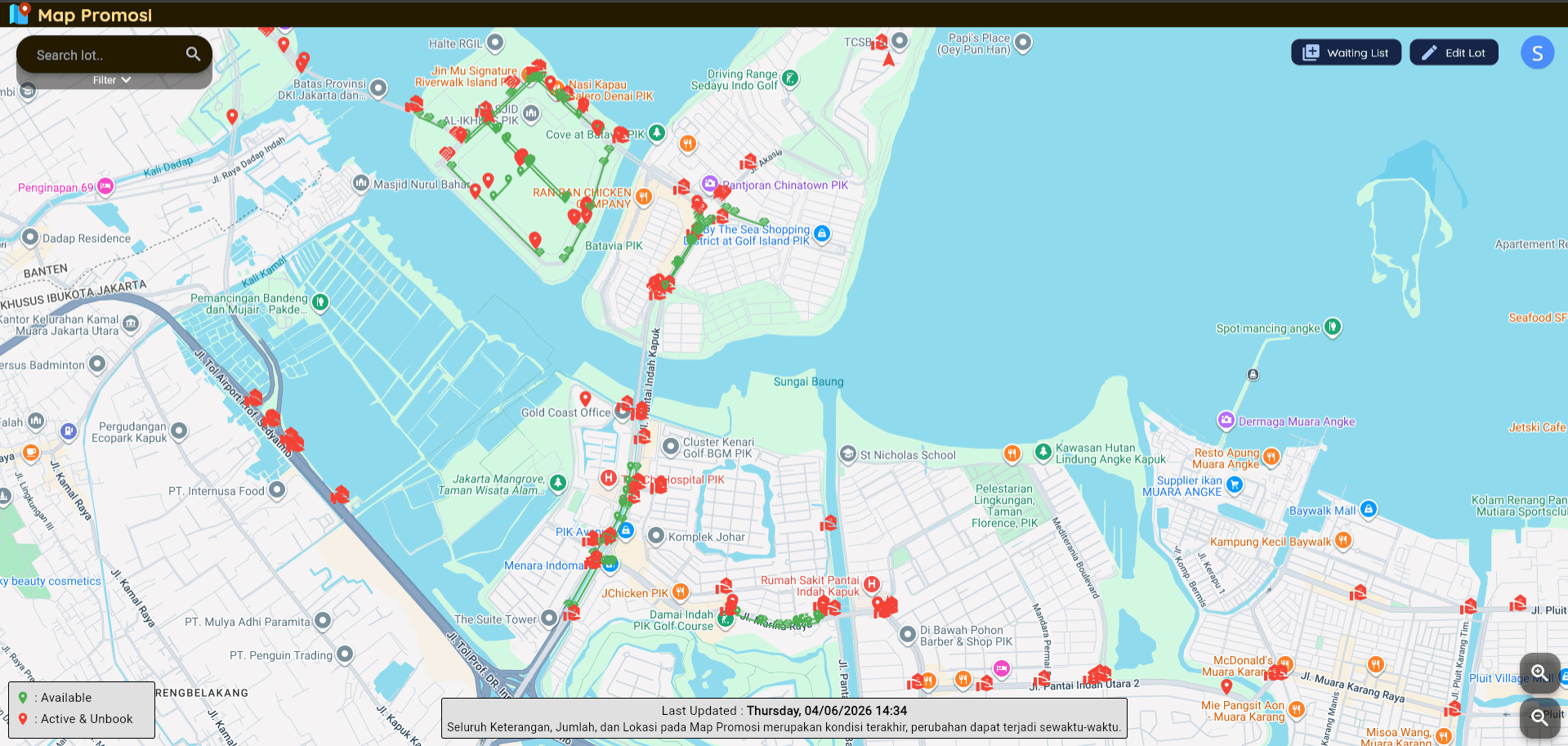 Map Promosi